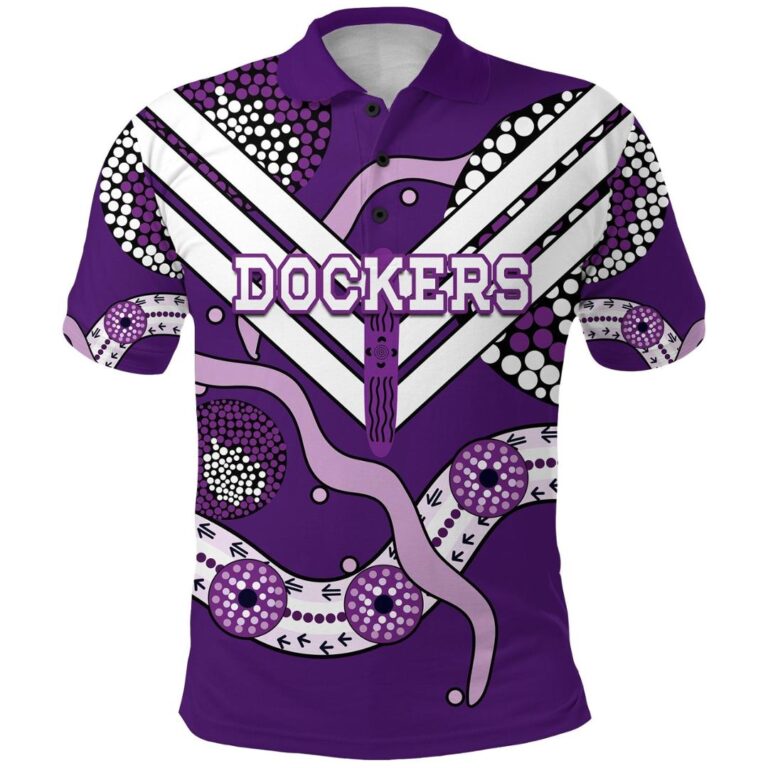 Australian Football League store - Loyal fans of Fremantle Dockers's Unisex Polo Shirt:vintage Australian Football League suit,uniform,apparel,shirts,merch,hoodie,jackets,shorts,sweatshirt,outfits,clothes
