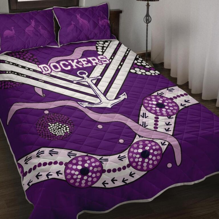 Australian Football League store - Loyal fans of Fremantle Football Club's Quilt + 1/2 Pillow Cases:vintage Australian Football League suit,uniform,apparel,shirts,merch,hoodie,jackets,shorts,sweatshirt,outfits,clothes