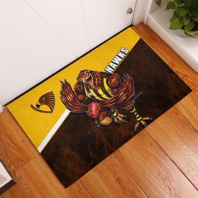 Australian Football League store - Loyal fans of Hawthorn Hawks's Doormat:vintage Australian Football League suit,uniform,apparel,shirts,merch,hoodie,jackets,shorts,sweatshirt,outfits,clothes