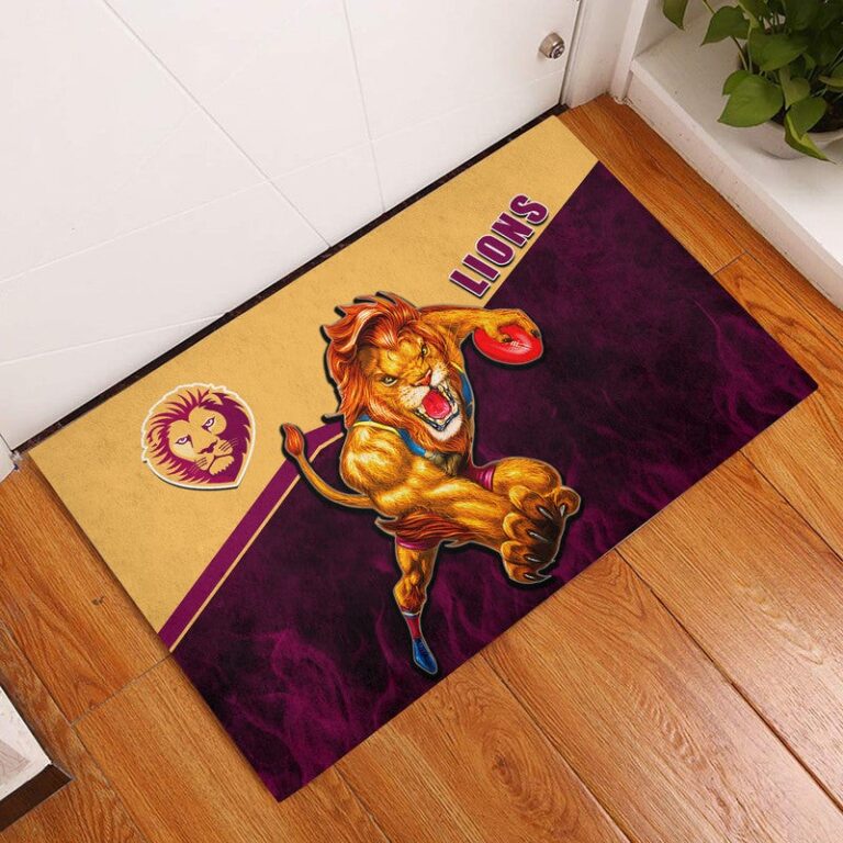 Australian Football League store - Loyal fans of Brisbane Lions's Doormat:vintage Australian Football League suit,uniform,apparel,shirts,merch,hoodie,jackets,shorts,sweatshirt,outfits,clothes