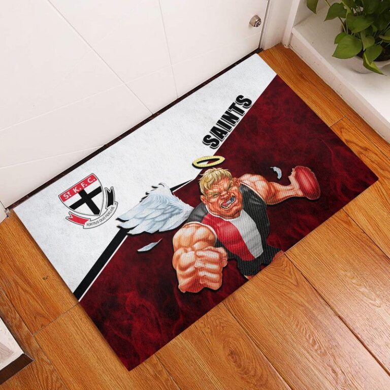 Australian Football League store - Loyal fans of St Kilda Saints's Doormat:vintage Australian Football League suit,uniform,apparel,shirts,merch,hoodie,jackets,shorts,sweatshirt,outfits,clothes