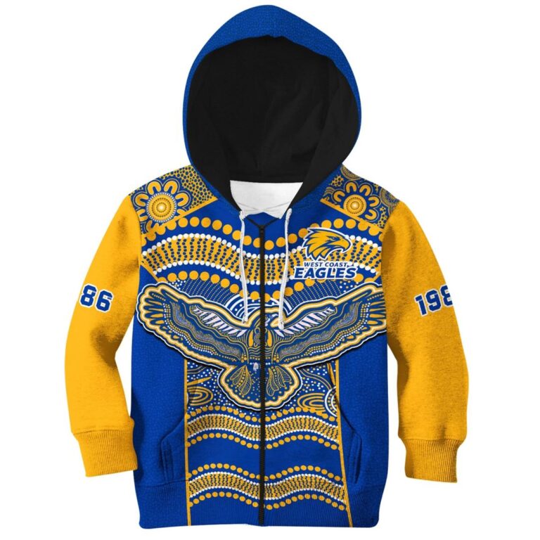 Australian Football League store - Loyal fans of West Coast Eagles's Kid Hoodie,Kid Zip Hoodie:vintage Australian Football League suit,uniform,apparel,shirts,merch,hoodie,jackets,shorts,sweatshirt,outfits,clothes