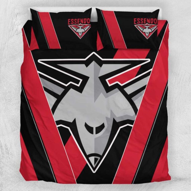 Australian Football League store - Loyal fans of Essendon Football Club's Bedding Duvet Cover + 1/2 Pillow Cases:vintage Australian Football League suit,uniform,apparel,shirts,merch,hoodie,jackets,shorts,sweatshirt,outfits,clothes
