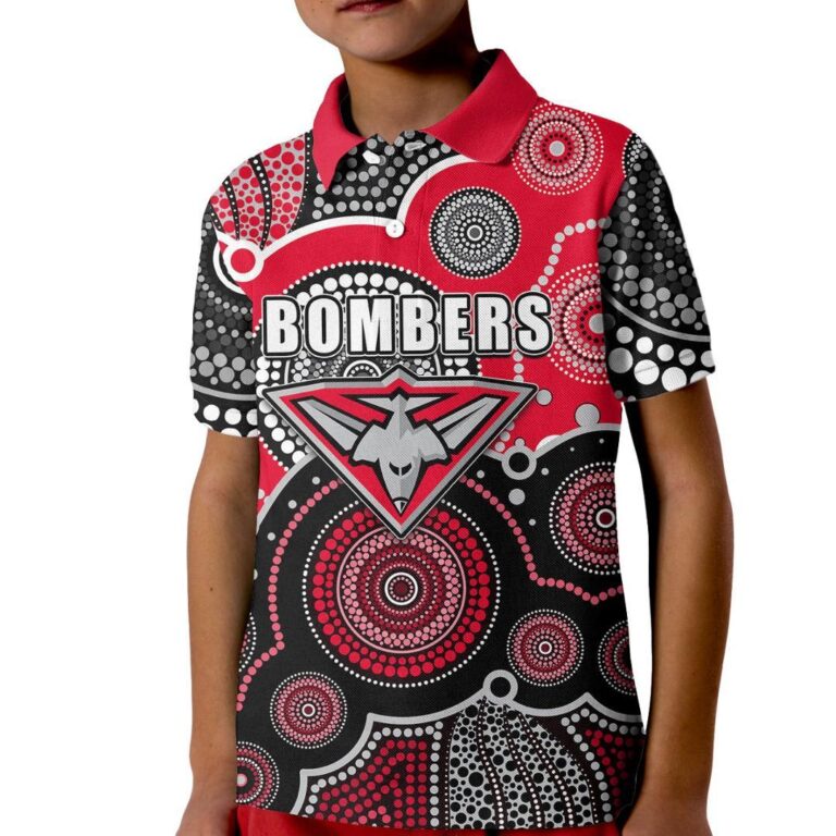 Australian Football League store - Loyal fans of Essendon Bombers's Kid Polo Shirt:vintage Australian Football League suit,uniform,apparel,shirts,merch,hoodie,jackets,shorts,sweatshirt,outfits,clothes