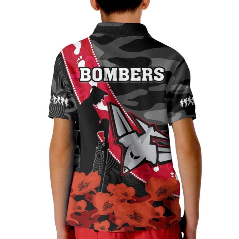 Australian Football League store - Loyal fans of Essendon Bombers's Kid Polo Shirt:vintage Australian Football League suit,uniform,apparel,shirts,merch,hoodie,jackets,shorts,sweatshirt,outfits,clothes