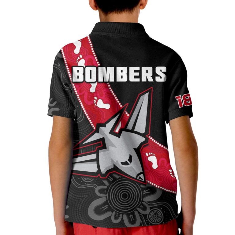 Australian Football League store - Loyal fans of Essendon Bombers's Kid Polo Shirt:vintage Australian Football League suit,uniform,apparel,shirts,merch,hoodie,jackets,shorts,sweatshirt,outfits,clothes