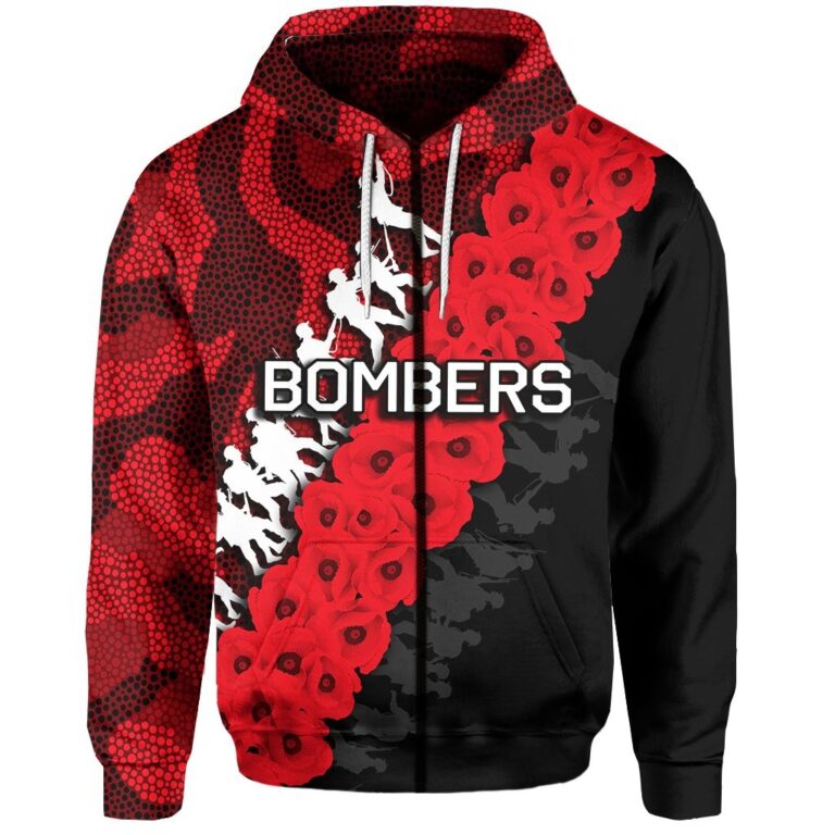 Australian Football League store - Loyal fans of Essendon Football Club's Unisex Zip Hoodie:vintage Australian Football League suit,uniform,apparel,shirts,merch,hoodie,jackets,shorts,sweatshirt,outfits,clothes