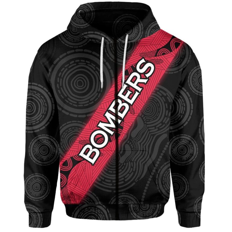 Australian Football League store - Loyal fans of Essendon Football Club's Unisex Zip Hoodie:vintage Australian Football League suit,uniform,apparel,shirts,merch,hoodie,jackets,shorts,sweatshirt,outfits,clothes