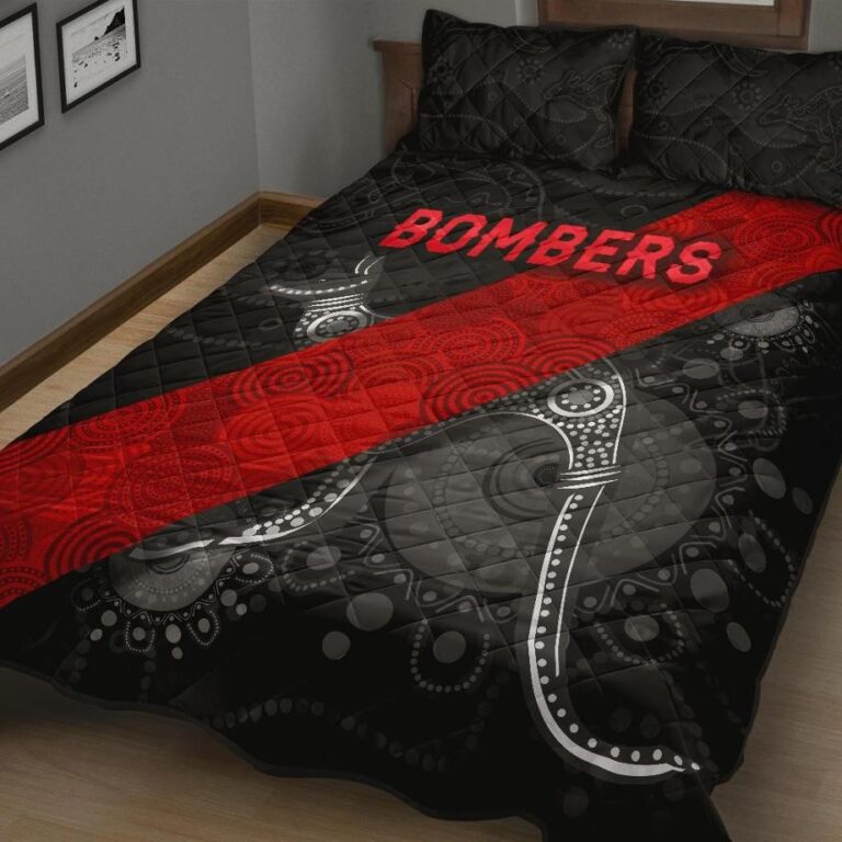 Australian Football League store - Loyal fans of Essendon Football Club's Quilt + 1/2 Pillow Cases:vintage Australian Football League suit,uniform,apparel,shirts,merch,hoodie,jackets,shorts,sweatshirt,outfits,clothes