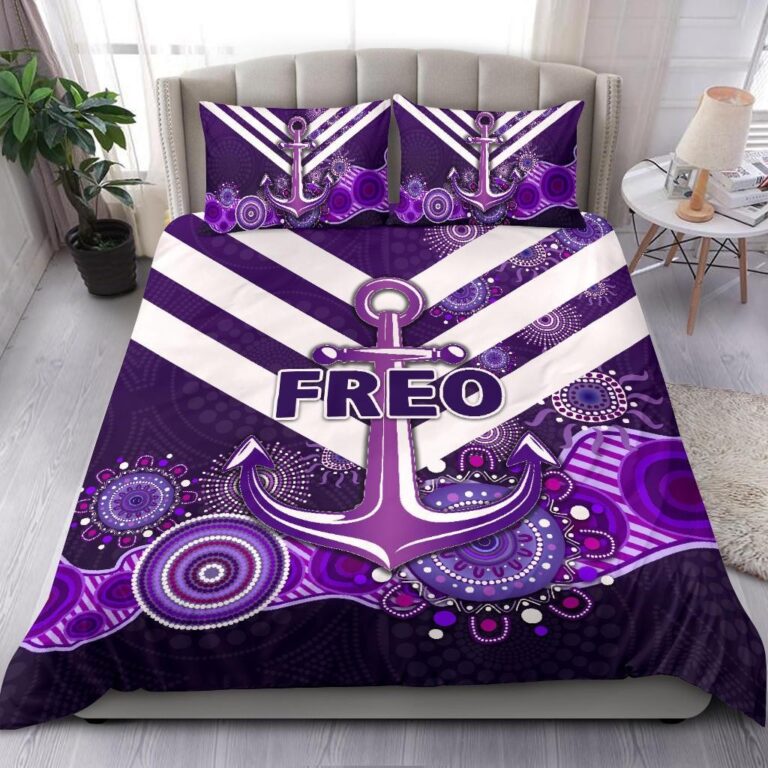 Australian Football League store - Loyal fans of Fremantle Football Club's Bedding Duvet Cover + 1/2 Pillow Cases:vintage Australian Football League suit,uniform,apparel,shirts,merch,hoodie,jackets,shorts,sweatshirt,outfits,clothes