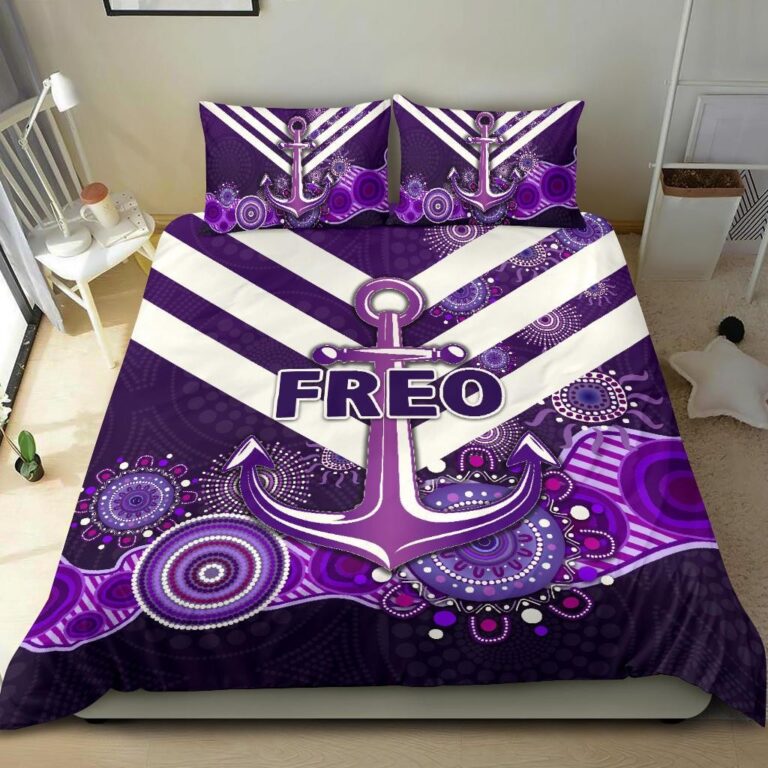 Australian Football League store - Loyal fans of Fremantle Football Club's Bedding Duvet Cover + 1/2 Pillow Cases:vintage Australian Football League suit,uniform,apparel,shirts,merch,hoodie,jackets,shorts,sweatshirt,outfits,clothes