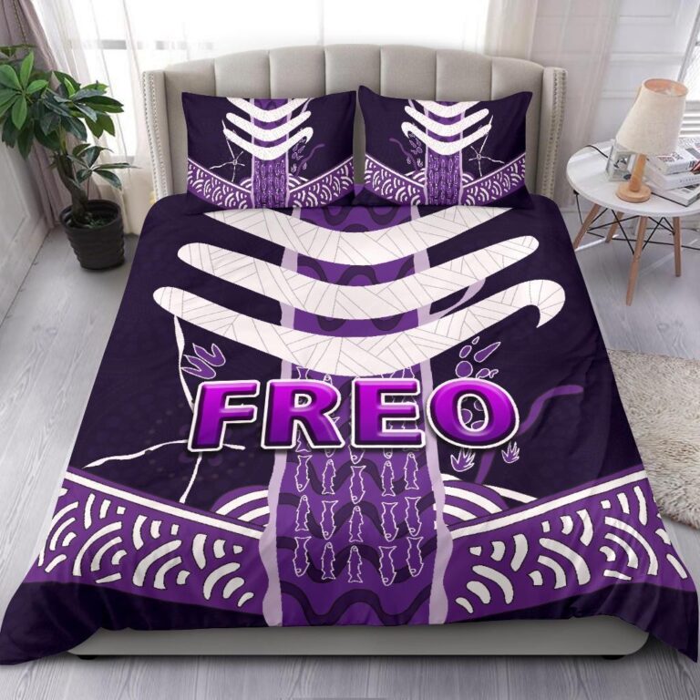 Australian Football League store - Loyal fans of Fremantle Football Club's Bedding Duvet Cover + 1/2 Pillow Cases:vintage Australian Football League suit,uniform,apparel,shirts,merch,hoodie,jackets,shorts,sweatshirt,outfits,clothes