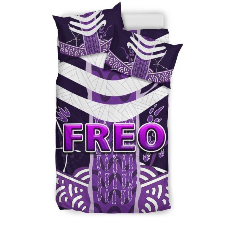Australian Football League store - Loyal fans of Fremantle Football Club's Bedding Duvet Cover + 1/2 Pillow Cases:vintage Australian Football League suit,uniform,apparel,shirts,merch,hoodie,jackets,shorts,sweatshirt,outfits,clothes