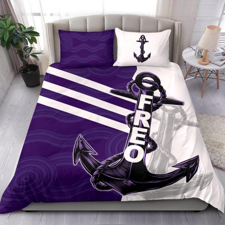 Australian Football League store - Loyal fans of Fremantle Football Club's Bedding Duvet Cover + 1/2 Pillow Cases:vintage Australian Football League suit,uniform,apparel,shirts,merch,hoodie,jackets,shorts,sweatshirt,outfits,clothes