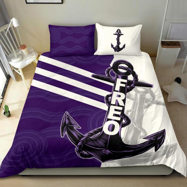 Australian Football League store - Loyal fans of Fremantle Football Club's Bedding Duvet Cover + 1/2 Pillow Cases:vintage Australian Football League suit,uniform,apparel,shirts,merch,hoodie,jackets,shorts,sweatshirt,outfits,clothes
