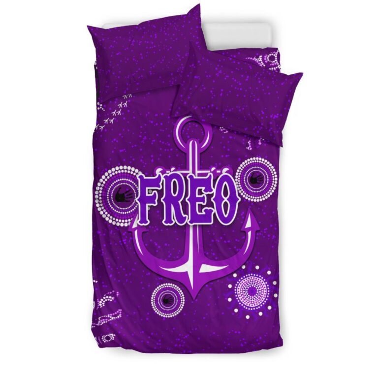 Australian Football League store - Loyal fans of Fremantle Football Club's Bedding Duvet Cover + 1/2 Pillow Cases:vintage Australian Football League suit,uniform,apparel,shirts,merch,hoodie,jackets,shorts,sweatshirt,outfits,clothes
