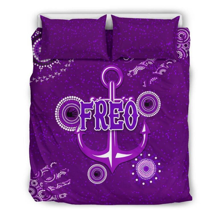 Australian Football League store - Loyal fans of Fremantle Football Club's Bedding Duvet Cover + 1/2 Pillow Cases:vintage Australian Football League suit,uniform,apparel,shirts,merch,hoodie,jackets,shorts,sweatshirt,outfits,clothes