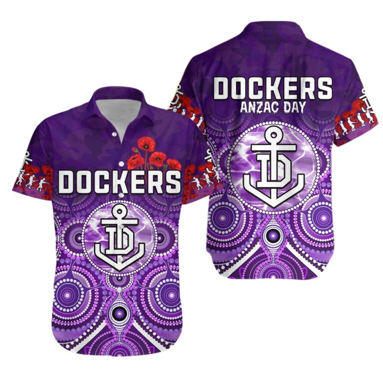 Australian Football League store - Loyal fans of Fremantle Dockers's Unisex Button Shirt,Kid Button Shirt:vintage Australian Football League suit,uniform,apparel,shirts,merch,hoodie,jackets,shorts,sweatshirt,outfits,clothes