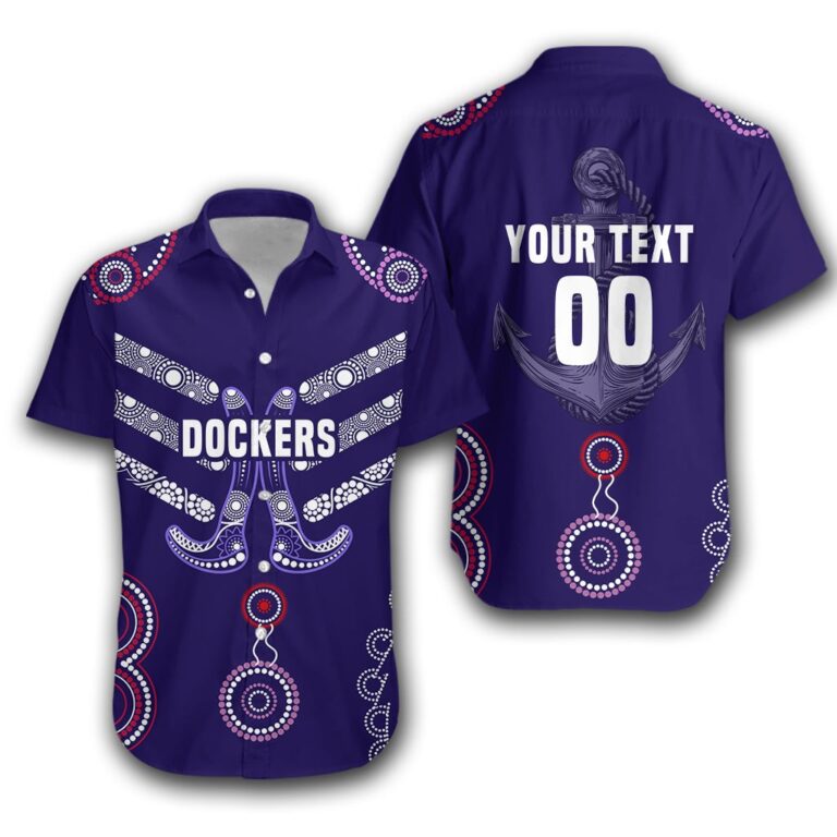 Australian Football League store - Loyal fans of Fremantle Dockers's Unisex Button Shirt,Kid Button Shirt:vintage Australian Football League suit,uniform,apparel,shirts,merch,hoodie,jackets,shorts,sweatshirt,outfits,clothes