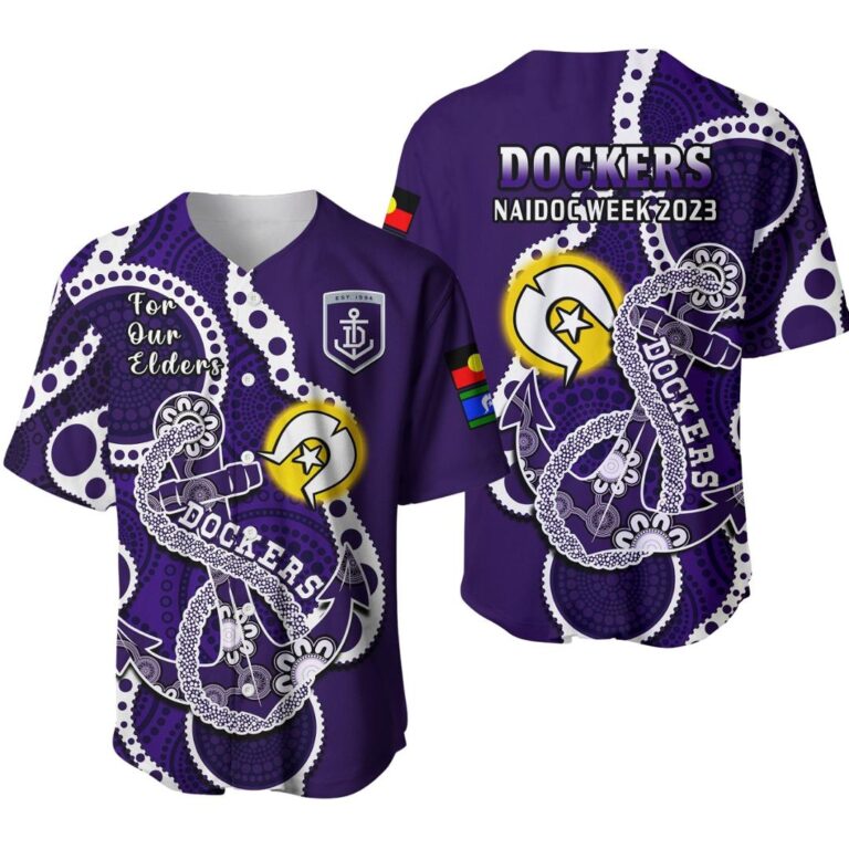 Australian Football League store - Loyal fans of Fremantle Dockers's Unisex Baseball Jerseys,Kid Baseball Jerseys,Youth Baseball Jerseys:vintage Australian Football League suit,uniform,apparel,shirts,merch,hoodie,jackets,shorts,sweatshirt,outfits,clothes