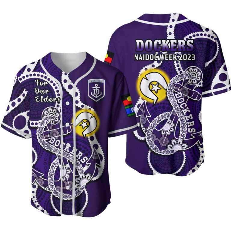 Australian Football League store - Loyal fans of Fremantle Dockers's Unisex Baseball Jerseys,Kid Baseball Jerseys,Youth Baseball Jerseys:vintage Australian Football League suit,uniform,apparel,shirts,merch,hoodie,jackets,shorts,sweatshirt,outfits,clothes
