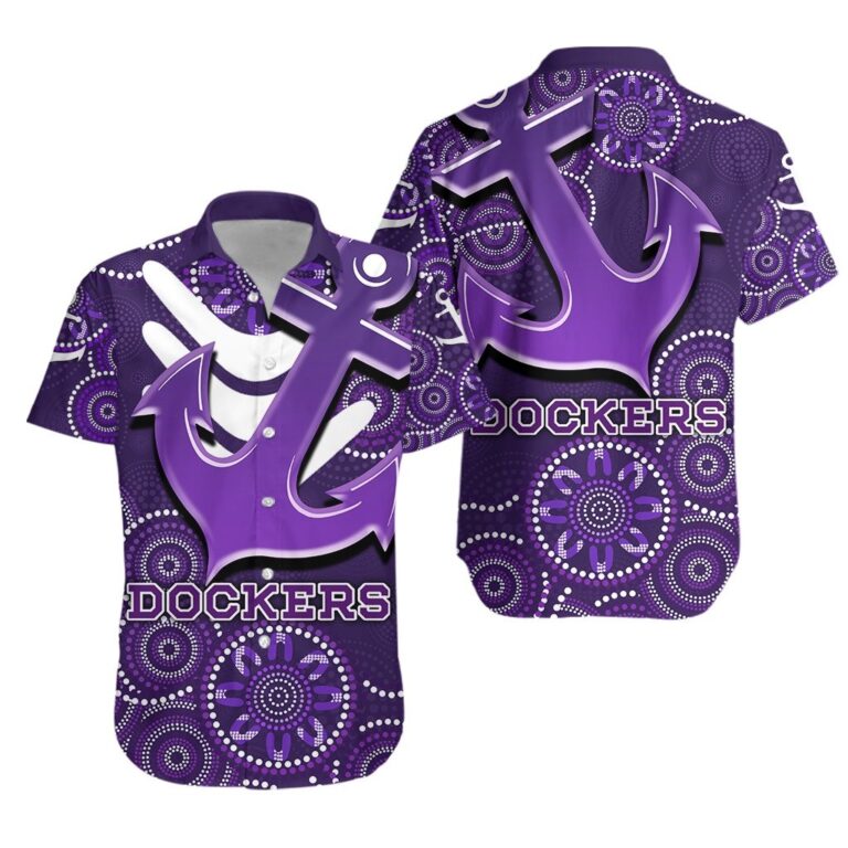 Australian Football League store - Loyal fans of Fremantle Dockers's Unisex Button Shirt,Kid Button Shirt:vintage Australian Football League suit,uniform,apparel,shirts,merch,hoodie,jackets,shorts,sweatshirt,outfits,clothes