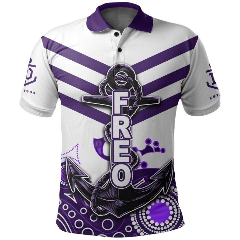 Australian Football League store - Loyal fans of Fremantle Dockers's Unisex Polo Shirt:vintage Australian Football League suit,uniform,apparel,shirts,merch,hoodie,jackets,shorts,sweatshirt,outfits,clothes
