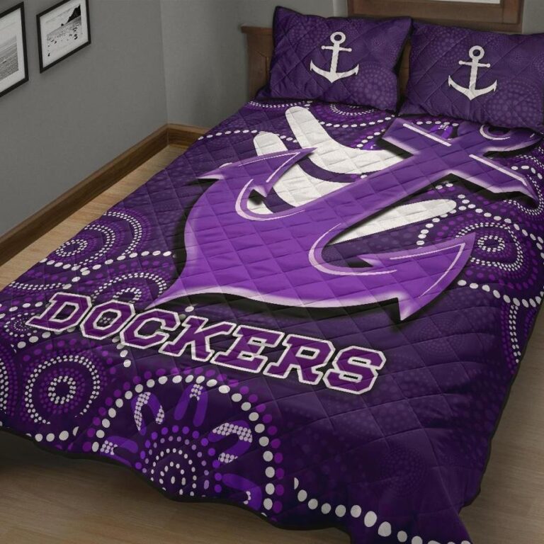 Australian Football League store - Loyal fans of Fremantle Football Club's Quilt + 1/2 Pillow Cases:vintage Australian Football League suit,uniform,apparel,shirts,merch,hoodie,jackets,shorts,sweatshirt,outfits,clothes