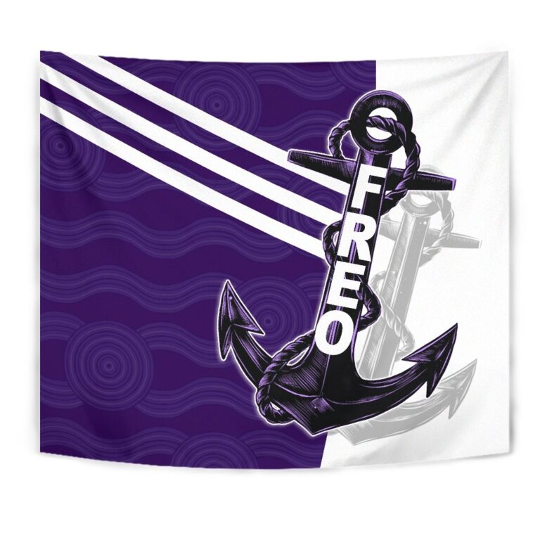 Australian Football League store - Loyal fans of Fremantle Dockers's Wall Tapestry:vintage Australian Football League suit,uniform,apparel,shirts,merch,hoodie,jackets,shorts,sweatshirt,outfits,clothes