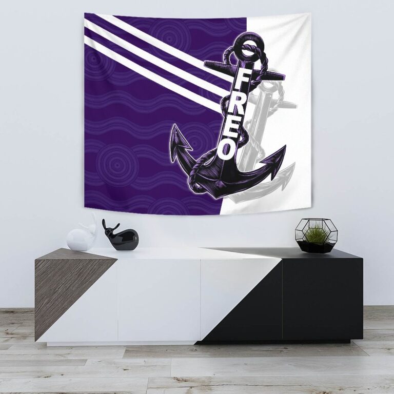 Australian Football League store - Loyal fans of Fremantle Dockers's Wall Tapestry:vintage Australian Football League suit,uniform,apparel,shirts,merch,hoodie,jackets,shorts,sweatshirt,outfits,clothes
