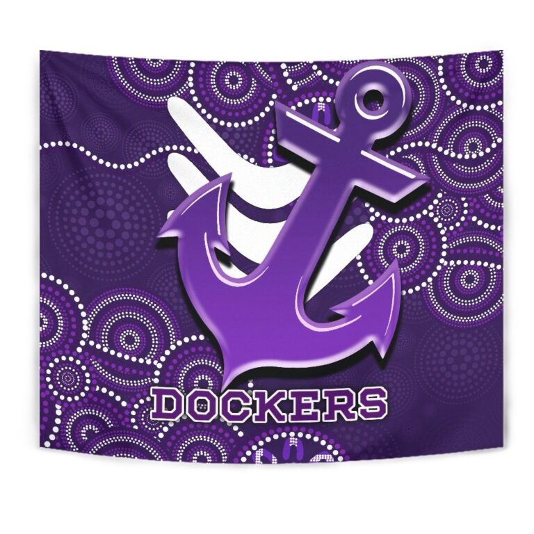 Australian Football League store - Loyal fans of Fremantle Dockers's Wall Tapestry:vintage Australian Football League suit,uniform,apparel,shirts,merch,hoodie,jackets,shorts,sweatshirt,outfits,clothes