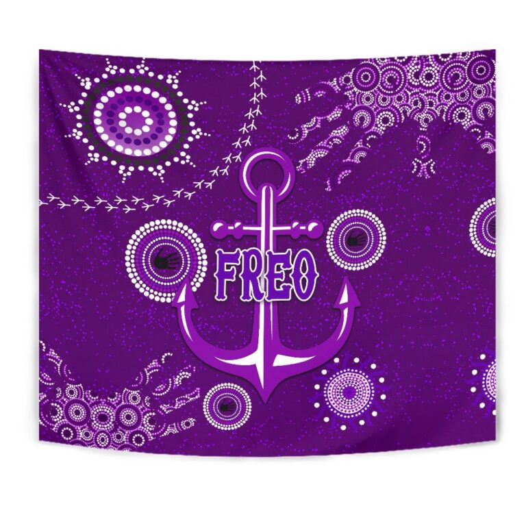 Australian Football League store - Loyal fans of Fremantle Dockers's Wall Tapestry:vintage Australian Football League suit,uniform,apparel,shirts,merch,hoodie,jackets,shorts,sweatshirt,outfits,clothes