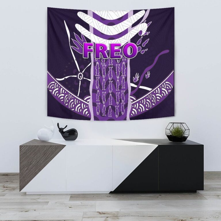 Australian Football League store - Loyal fans of Fremantle Dockers's Wall Tapestry:vintage Australian Football League suit,uniform,apparel,shirts,merch,hoodie,jackets,shorts,sweatshirt,outfits,clothes