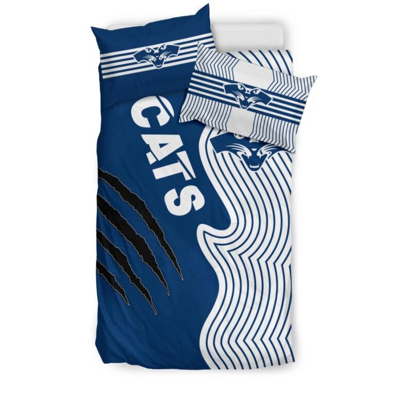 Australian Football League store - Loyal fans of Geelong Football Club's Bedding Duvet Cover + 1/2 Pillow Cases:vintage Australian Football League suit,uniform,apparel,shirts,merch,hoodie,jackets,shorts,sweatshirt,outfits,clothes