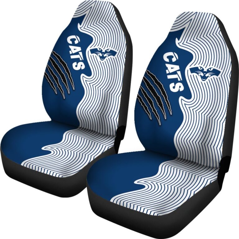 Australian Football League store - Loyal fans of Geelong Football Club's Set 2 Car Seat Cover:vintage Australian Football League suit,uniform,apparel,shirts,merch,hoodie,jackets,shorts,sweatshirt,outfits,clothes