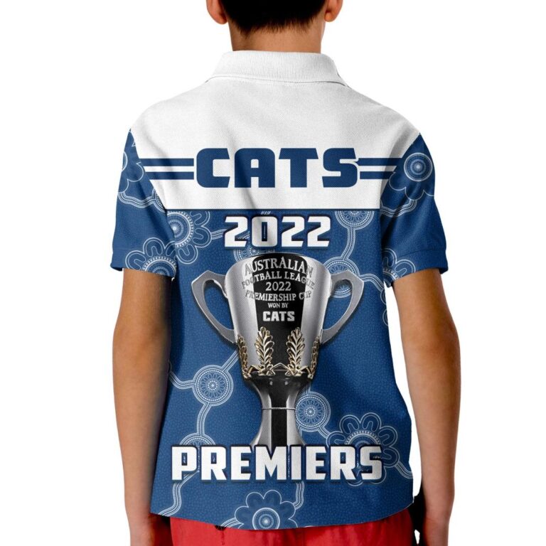 Australian Football League store - Loyal fans of Geelong Cats's Kid Polo Shirt:vintage Australian Football League suit,uniform,apparel,shirts,merch,hoodie,jackets,shorts,sweatshirt,outfits,clothes