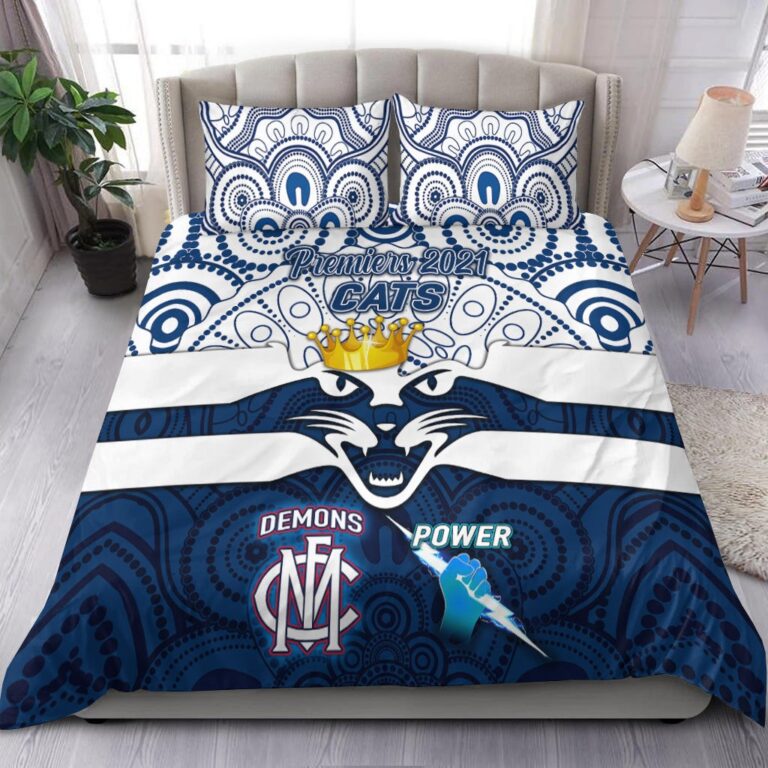 Australian Football League store - Loyal fans of Geelong Football Club's Bedding Duvet Cover + 1/2 Pillow Cases:vintage Australian Football League suit,uniform,apparel,shirts,merch,hoodie,jackets,shorts,sweatshirt,outfits,clothes