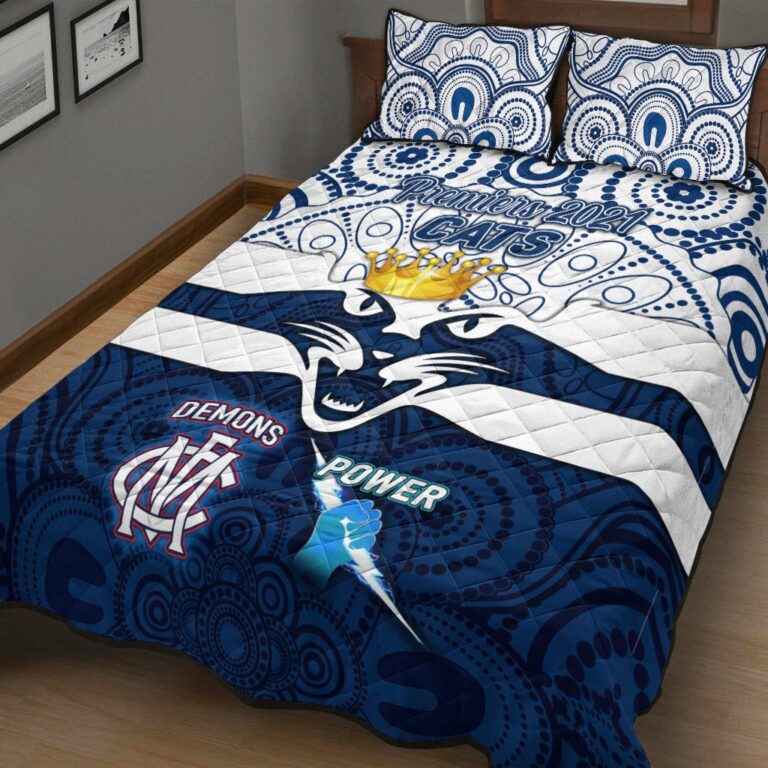 Australian Football League store - Loyal fans of Geelong Football Club's Quilt + 1/2 Pillow Cases:vintage Australian Football League suit,uniform,apparel,shirts,merch,hoodie,jackets,shorts,sweatshirt,outfits,clothes