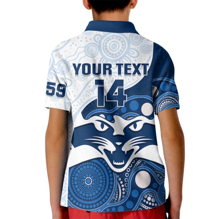 Australian Football League store - Loyal fans of Geelong Cats's Kid Polo Shirt:vintage Australian Football League suit,uniform,apparel,shirts,merch,hoodie,jackets,shorts,sweatshirt,outfits,clothes