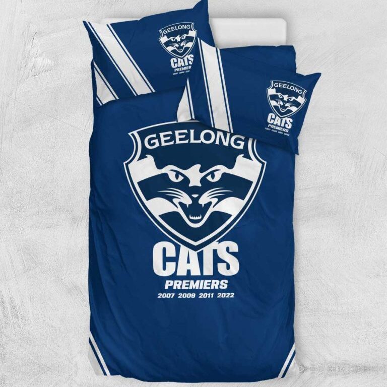 Australian Football League store - Loyal fans of Geelong Football Club's Bedding Duvet Cover + 1/2 Pillow Cases:vintage Australian Football League suit,uniform,apparel,shirts,merch,hoodie,jackets,shorts,sweatshirt,outfits,clothes