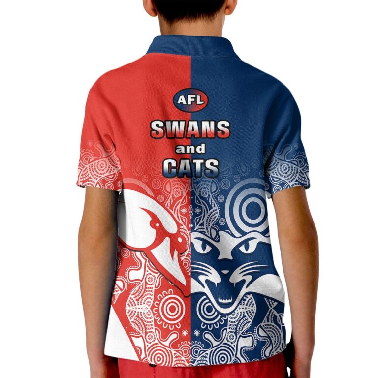 Australian Football League store - Loyal fans of Geelong Cats's Kid Polo Shirt:vintage Australian Football League suit,uniform,apparel,shirts,merch,hoodie,jackets,shorts,sweatshirt,outfits,clothes