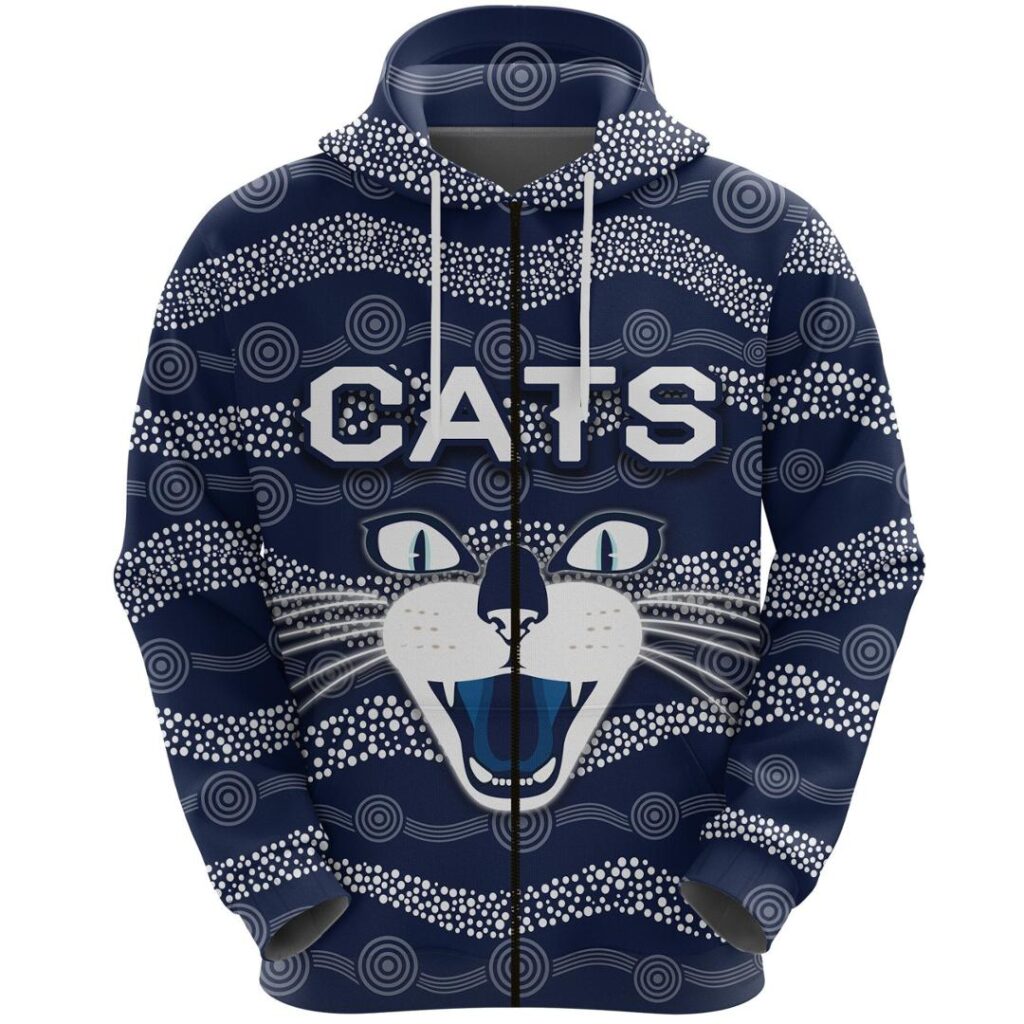 Australian Football League store - Loyal fans of Geelong Football Club's Unisex Zip Hoodie:vintage Australian Football League suit,uniform,apparel,shirts,merch,hoodie,jackets,shorts,sweatshirt,outfits,clothes