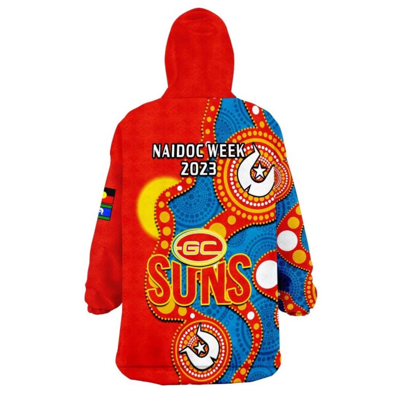 Australian Football League store - Loyal fans of Gold Coast Suns's Unisex Oodie,Kid Oodie:vintage Australian Football League suit,uniform,apparel,shirts,merch,hoodie,jackets,shorts,sweatshirt,outfits,clothes