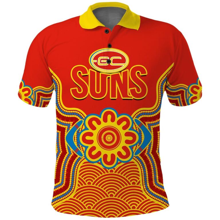 Australian Football League store - Loyal fans of Gold Coast Suns's Unisex Polo Shirt:vintage Australian Football League suit,uniform,apparel,shirts,merch,hoodie,jackets,shorts,sweatshirt,outfits,clothes