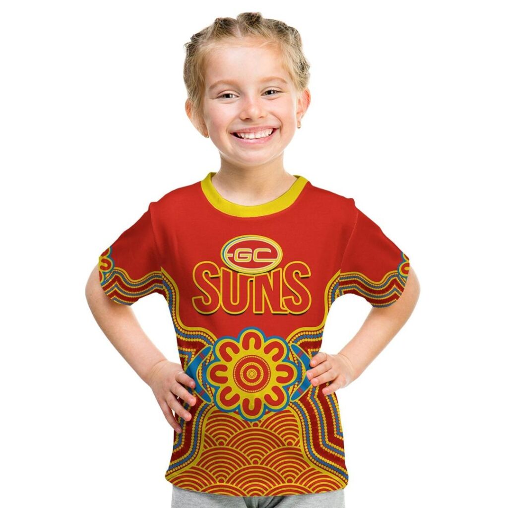 Australian Football League store - Loyal fans of Gold Coast Suns's Kid T-Shirt:vintage Australian Football League suit,uniform,apparel,shirts,merch,hoodie,jackets,shorts,sweatshirt,outfits,clothes