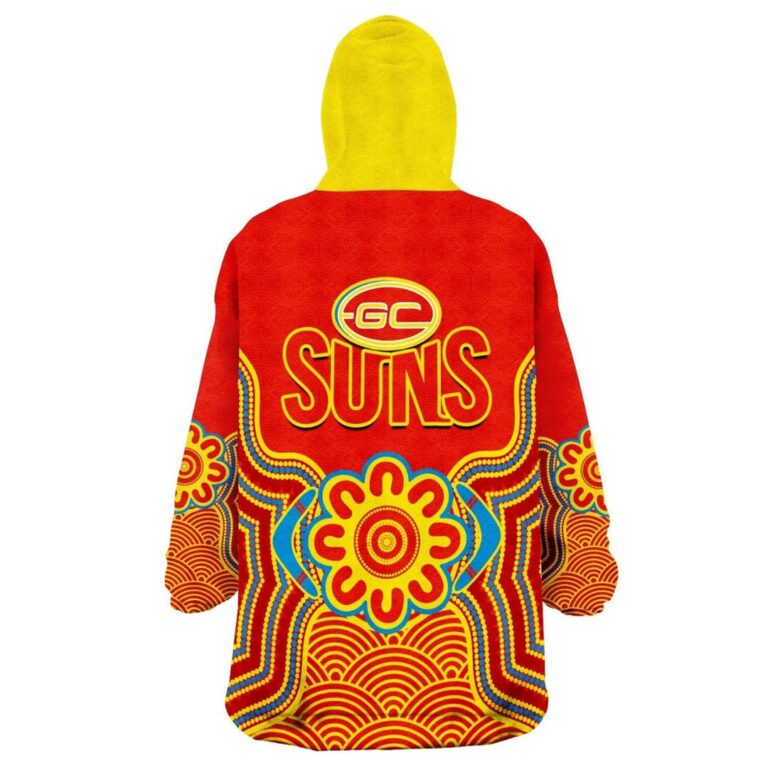 Australian Football League store - Loyal fans of Gold Coast Suns's Unisex Oodie,Kid Oodie:vintage Australian Football League suit,uniform,apparel,shirts,merch,hoodie,jackets,shorts,sweatshirt,outfits,clothes