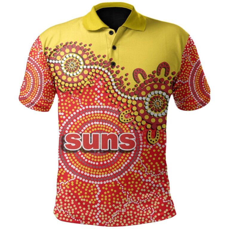 Australian Football League store - Loyal fans of Gold Coast Suns's Unisex Polo Shirt:vintage Australian Football League suit,uniform,apparel,shirts,merch,hoodie,jackets,shorts,sweatshirt,outfits,clothes