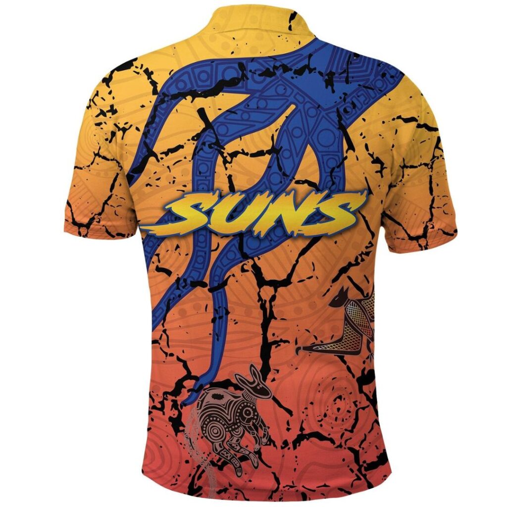 Australian Football League store - Loyal fans of Gold Coast Suns's Unisex Polo Shirt:vintage Australian Football League suit,uniform,apparel,shirts,merch,hoodie,jackets,shorts,sweatshirt,outfits,clothes