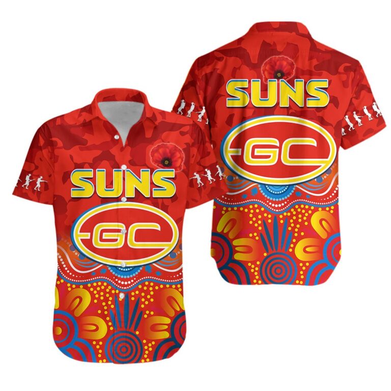 Australian Football League store - Loyal fans of Gold Coast Suns's Unisex Button Shirt,Kid Button Shirt:vintage Australian Football League suit,uniform,apparel,shirts,merch,hoodie,jackets,shorts,sweatshirt,outfits,clothes