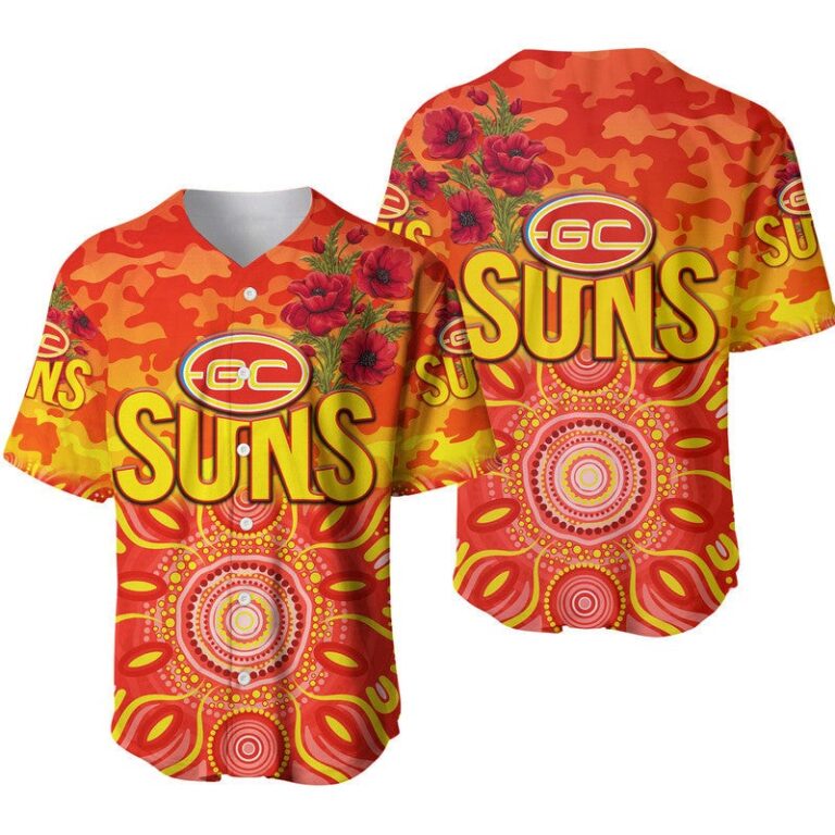 Australian Football League store - Loyal fans of Gold Coast Suns's Unisex Baseball Jerseys,Kid Baseball Jerseys,Youth Baseball Jerseys:vintage Australian Football League suit,uniform,apparel,shirts,merch,hoodie,jackets,shorts,sweatshirt,outfits,clothes
